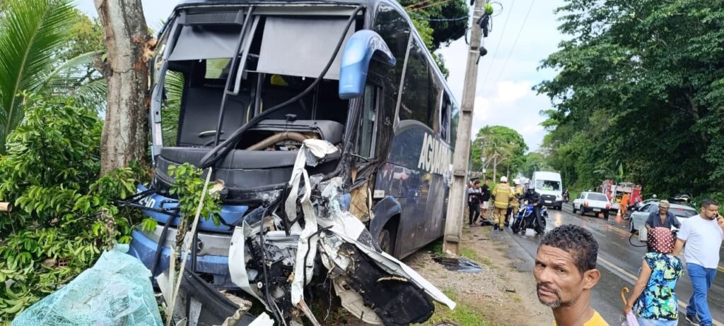 Acidente Fatal na Bahia: Ônibus Colide com Picape e Deixa um Morto Imagem do artigo