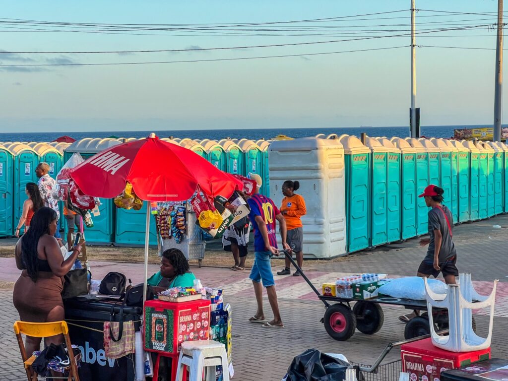 Festival Virada Salvador Expande Estrutura e Inaugura Mais de 400 Banheiros para o Público