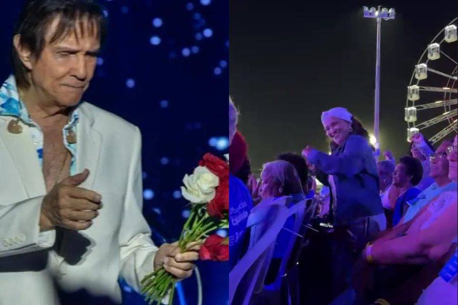 Idosos de Abrigos Municipais Aproveitam Show de Roberto Carlos em Salvador