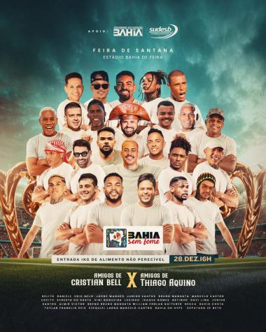 Natal Show de Bola: Futebol, Música e Solidariedade em Feira de Santana