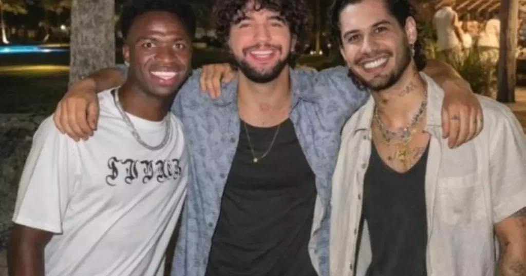 Nattan Compartilha Foto com Vini Jr. e Zé Felipe: 'Paz'