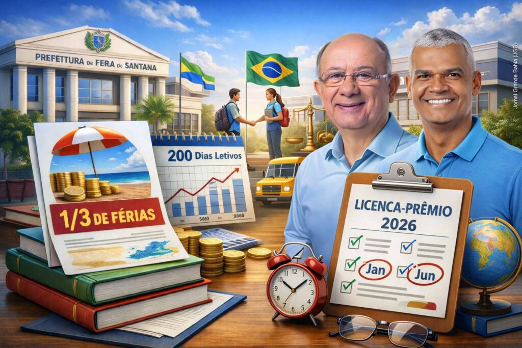 Prefeito de Feira de Santana Anuncia Pagamento de 1/3 de Férias a Professores e Novo Calendário de L