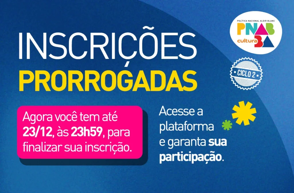 Projetos da Aldir Blanc 2 na Bahia: Prazo se Encerrando Hoje à Meia-Noite