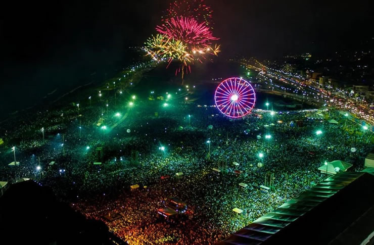 Réveillon Potencializa o Turismo na Bahia com Eventos Diversificados