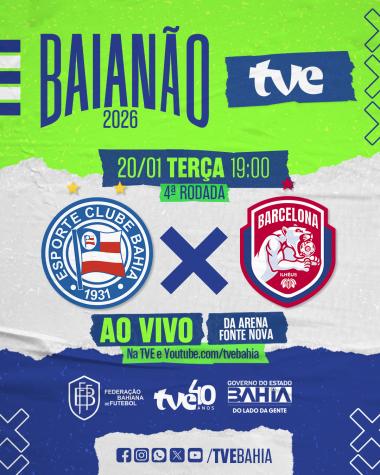 Bahia e Barcelona se Enfrentam na TVE: Um Grande Confronto no Baianão