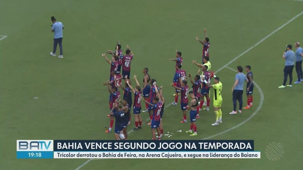 Bahia finaliza treinamento antes do confronto com o Galícia no Baianão