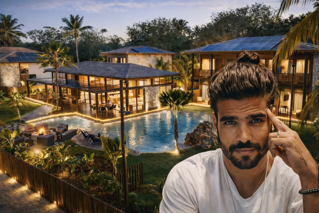 Caio Castro Inaugura Mansão Real: Luxuosa Pousada à Beira-Mar em Morro de São Paulo