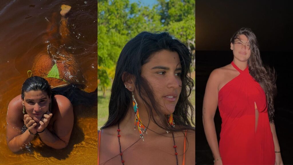 Giulia Costa Encanta Fãs com Registros de Férias na Bahia