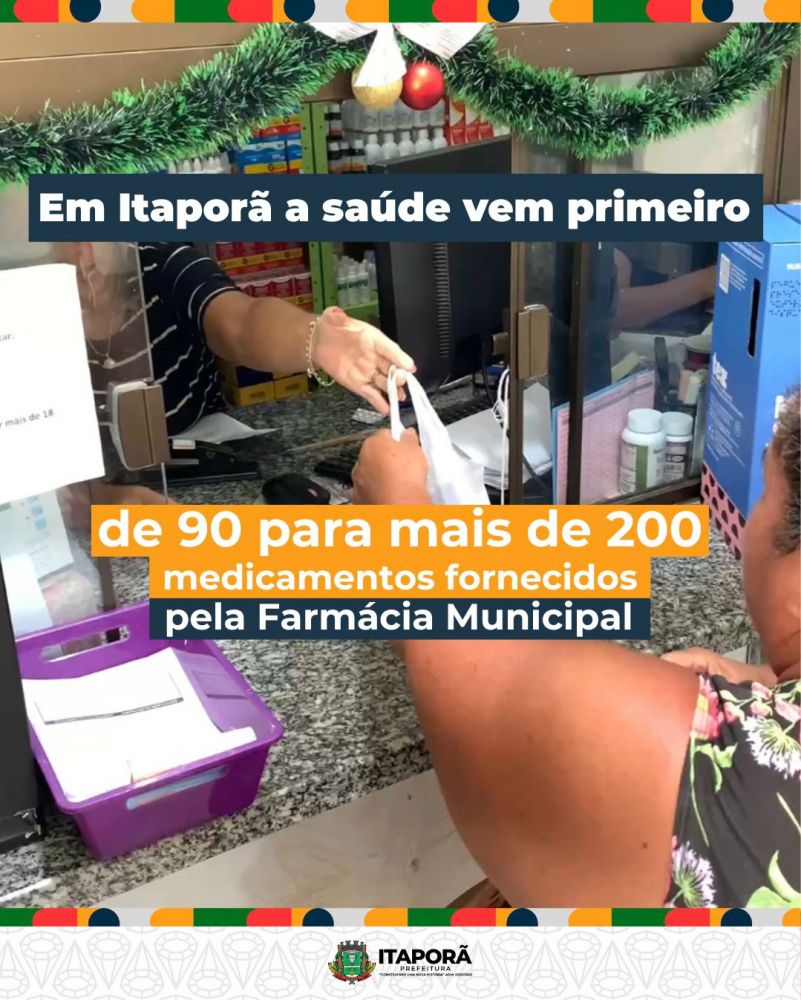 Itaporã: Saúde em Primeiro Lugar | Ampliação da Farmácia Municipal