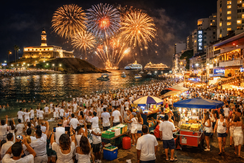 Réveillon em Salvador: Recorde de Faturamento e Impacto de R$ 400 Milhões na Economia Local