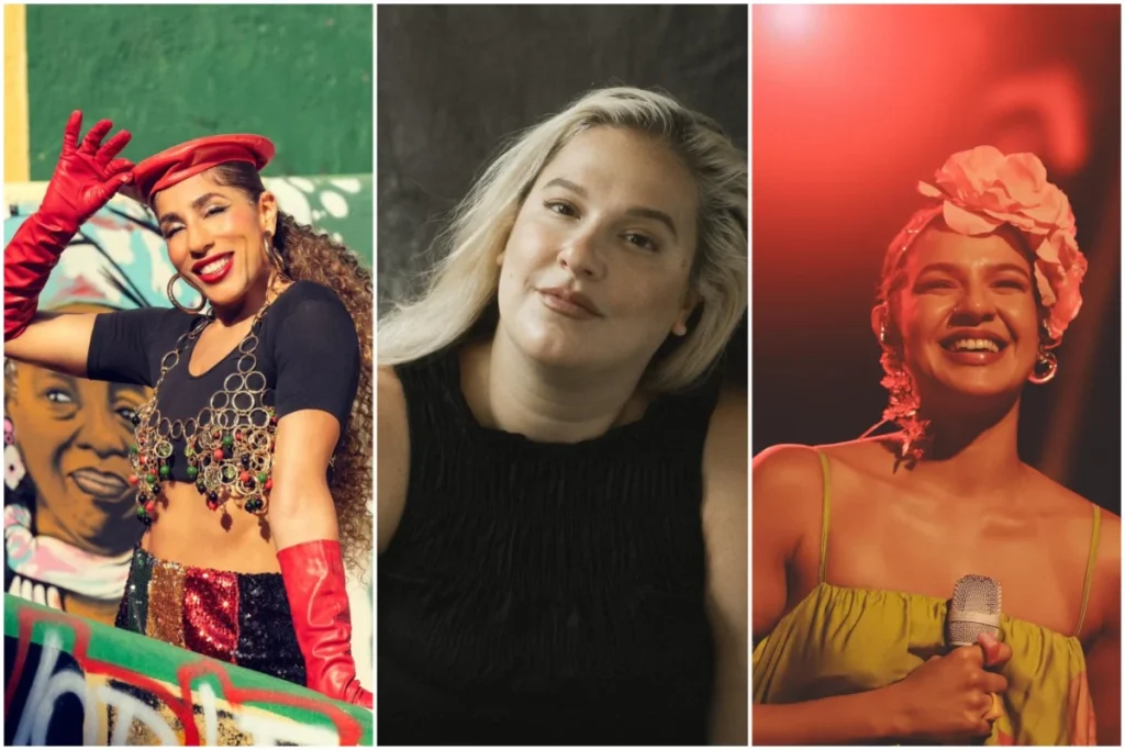 Show Imperdível: Marcia Castro, Alice Caymmi e Ana Barroso na Casa Rosa