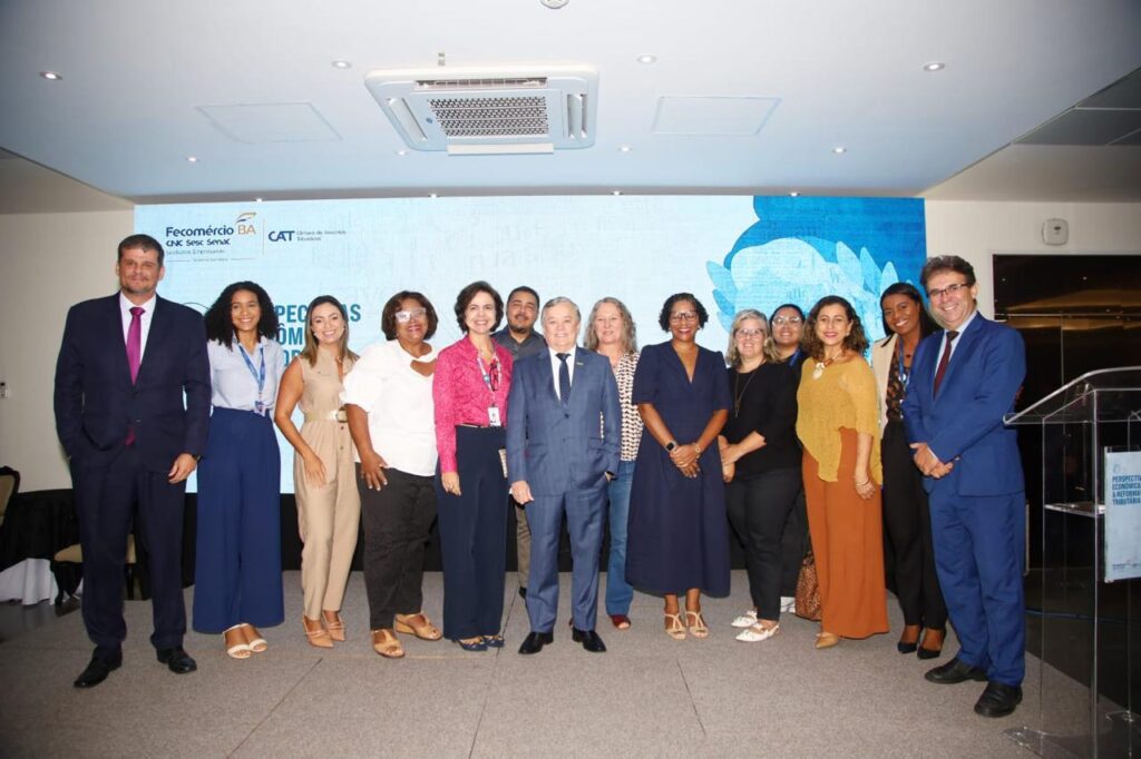 Yara Vasku Discute Economia Baiana e Reformas Tributárias em Evento da Fecomércio