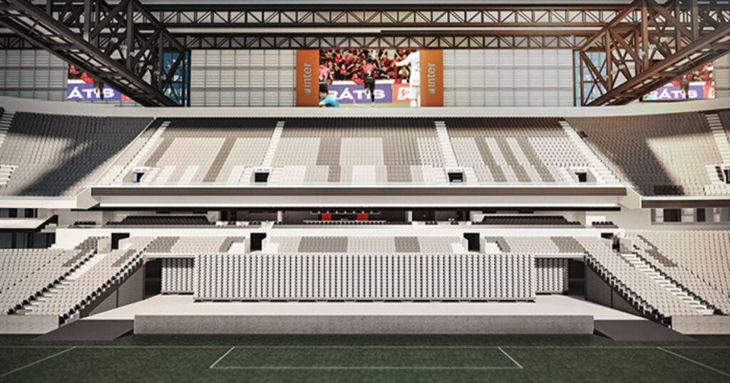 Arena da Baixada Inova com Primeira Arquibancada Retrátil do Brasil