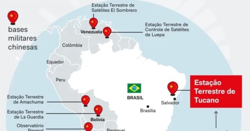 Base Militar Secreta da China em Salvador Identificada por Relatório Americano