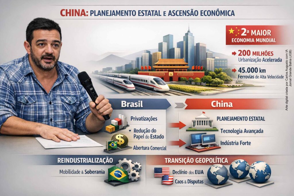 China Rejeita Modelo Liberal e Se Torna a Segunda Maior Economia do Mundo, Afirma Elias Jabbour China Rejeita Modelo Liberal e Se Torna a Segunda Maior Economia do Mundo, Afirma Elias Jabbour