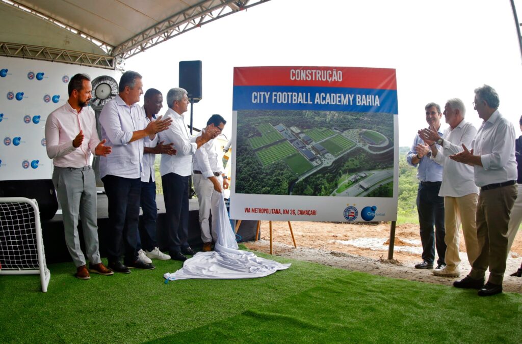 City Football Group Lança Obras do Maior CT da América Latina com Apoio do Governador City Football Group Lança Obras do Maior CT da América Latina com Apoio do Governador