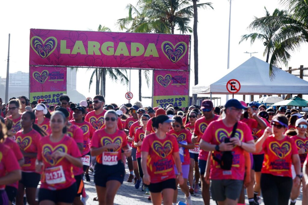 Corrida Mulheres pela Vida: Mobilização em Salvador no Dia Internacional das Mulheres Corrida Mulheres pela Vida: Mobilização em Salvador no Dia Internacional das Mulheres