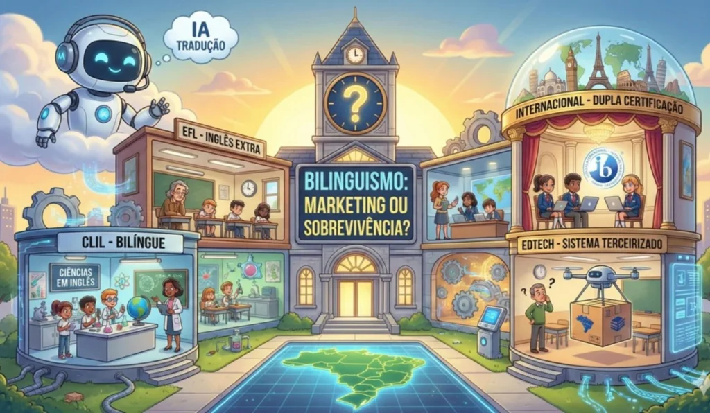 Educação Bilíngue no Brasil: Da Estratégia ao Desafio da Sustentabilidade Educação Bilíngue no Brasil: Da Estratégia ao Desafio da Sustentabilidade