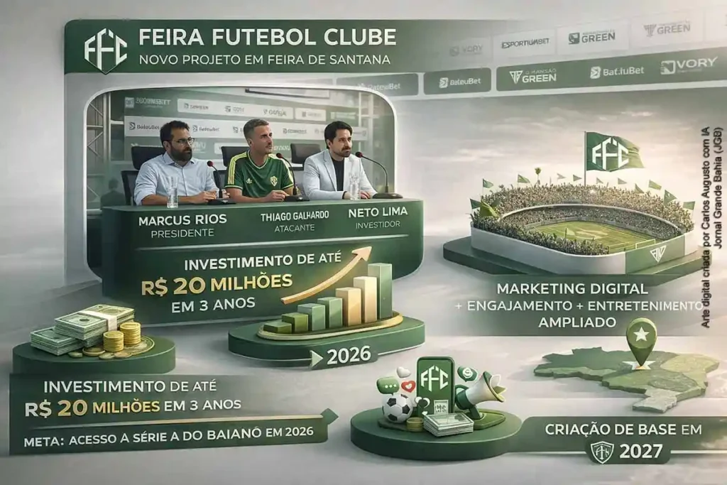 Feira FC: Inovação e Marketing Digital para Revolucionar o Esporte em Feira de Santana
