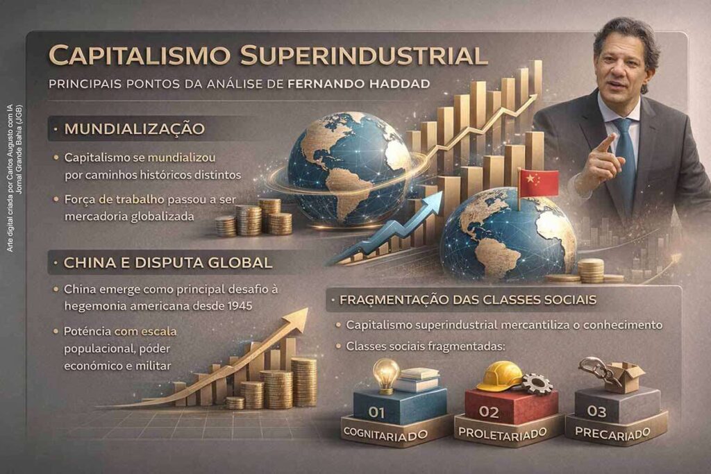 Fernando Haddad e a Revolução do Capitalismo Superindustrial: Conhecimento como Mercadoria do Século XXI Fernando Haddad e a Revolução do Capitalismo Superindustrial: Conhecimento como Mercadoria do Século