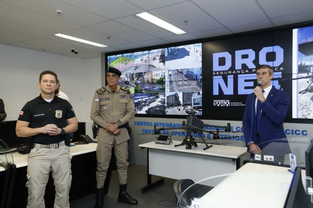Governo da Bahia Lança Superdrones para Combater Facções Criminosas