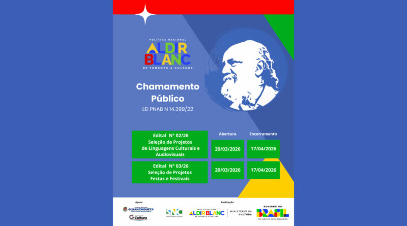 Guaratinguetá Lança Editais da PNAB para Fortalecer a Cultura Local Guaratinguetá Lança Editais da PNAB para Fortalecer a Cultura Local