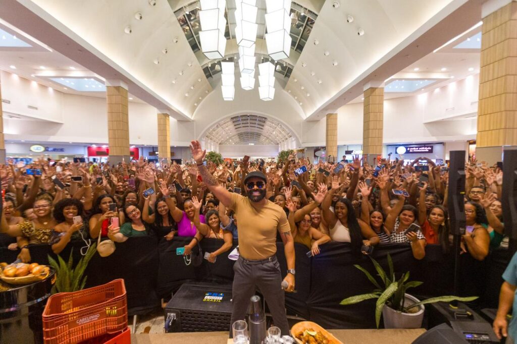 Pablo Agita Salvador com Show Gratuito em Shopping Pablo Agita Salvador com Show Gratuito em Shopping