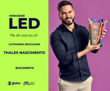 Professor da Bahia Recebe Prêmio LED e Mostra o Poder da Pesquisa na Educação Professor da Bahia Recebe Prêmio LED e Mostra o Poder da Pesquisa na Educação