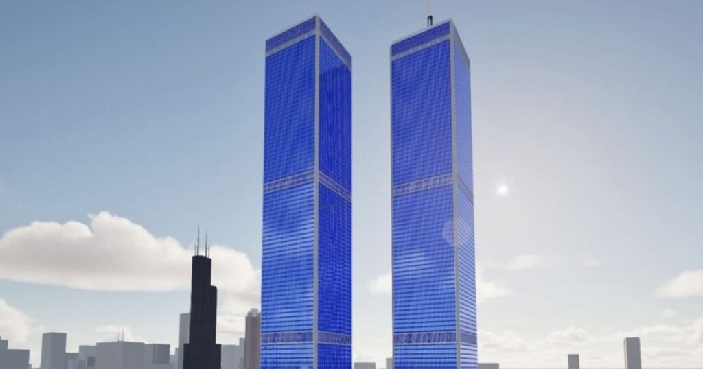 Réplica das Torres Gêmeas pode ser construída em Chicago; saiba mais Réplica das Torres Gêmeas pode ser construída em Chicago; saiba mais