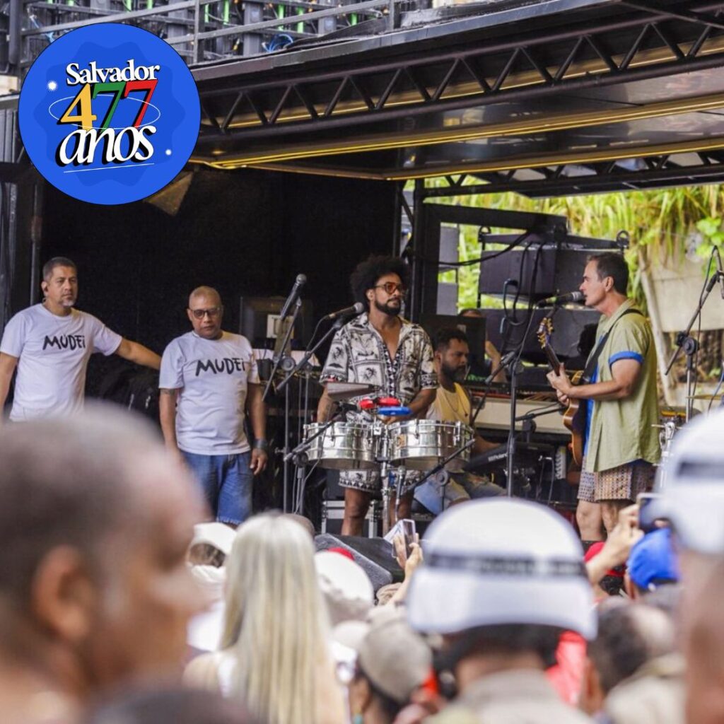 Salvador Comemora 477 Anos com Show do Mudei de Nome e ‘Volta no Dique’ Salvador Comemora 477 Anos com Show do Mudei de Nome e 'Volta no Dique'