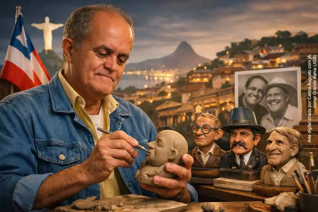Zé Andrade, o Escultor Baiano que Transformou Caricaturas em Arte, Morre aos 74 Anos