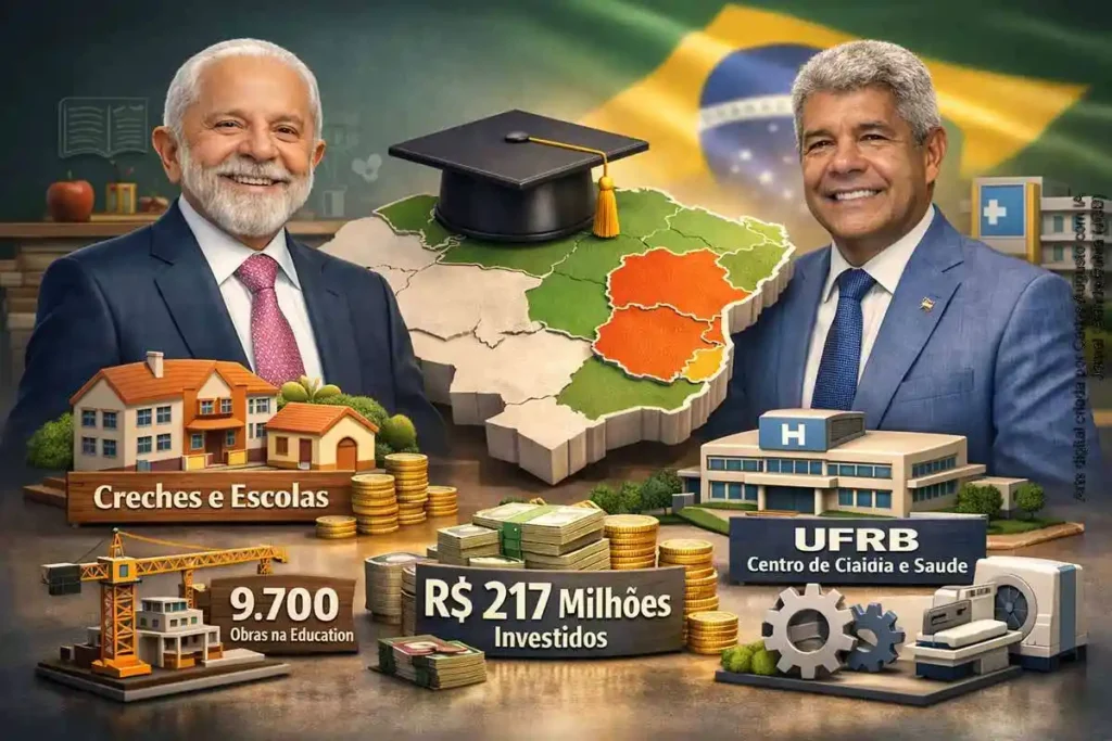 Bahia Inaugura cinco Obras Educacionais com Investimento de R$ 18,2 Milhões pelo Novo PAC