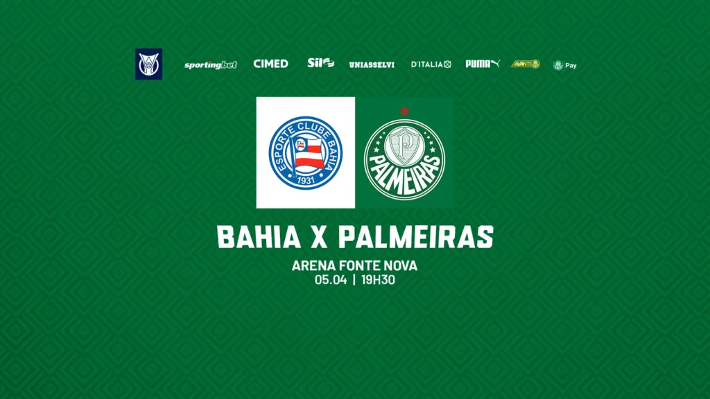 Bahia x Palmeiras: Tudo que você precisa saber sobre o duelo da 10ª rodada do Brasileiro Bahia x Palmeiras: Tudo que você precisa saber sobre o duelo da 10ª rodada do Brasileiro