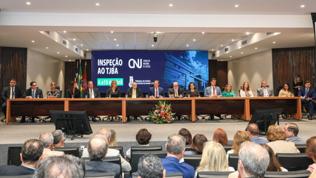 CNJ Elogia Boas Práticas do TJ-BA em Inspeção Conclusiva CNJ Elogia Boas Práticas do TJ-BA em Inspeção Conclusiva
