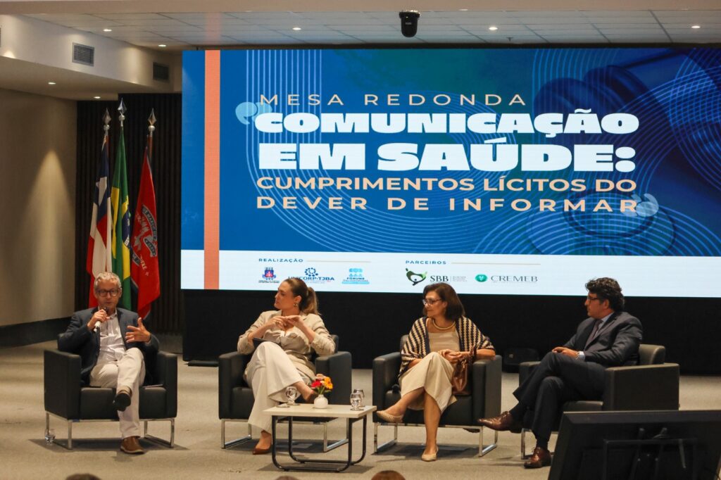 Comunicação em Saúde: Cremeb Debate Relação Médico-Paciente no TJ-BA