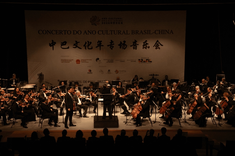 Concerto Inaugural Marca o Ano Cultural Brasil-China 2026 em Brasília