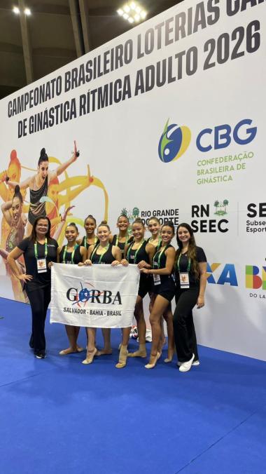 Ginastas da Bahia Brilham no Campeonato Brasileiro de Ginástica Rítmica com Apoio do Governo