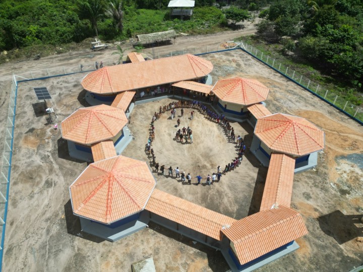 Inauguração da Escola Mbuesawaruka Maku Salustiana Borari na Aldeia Novo Lugar: Uma Conquista Histór