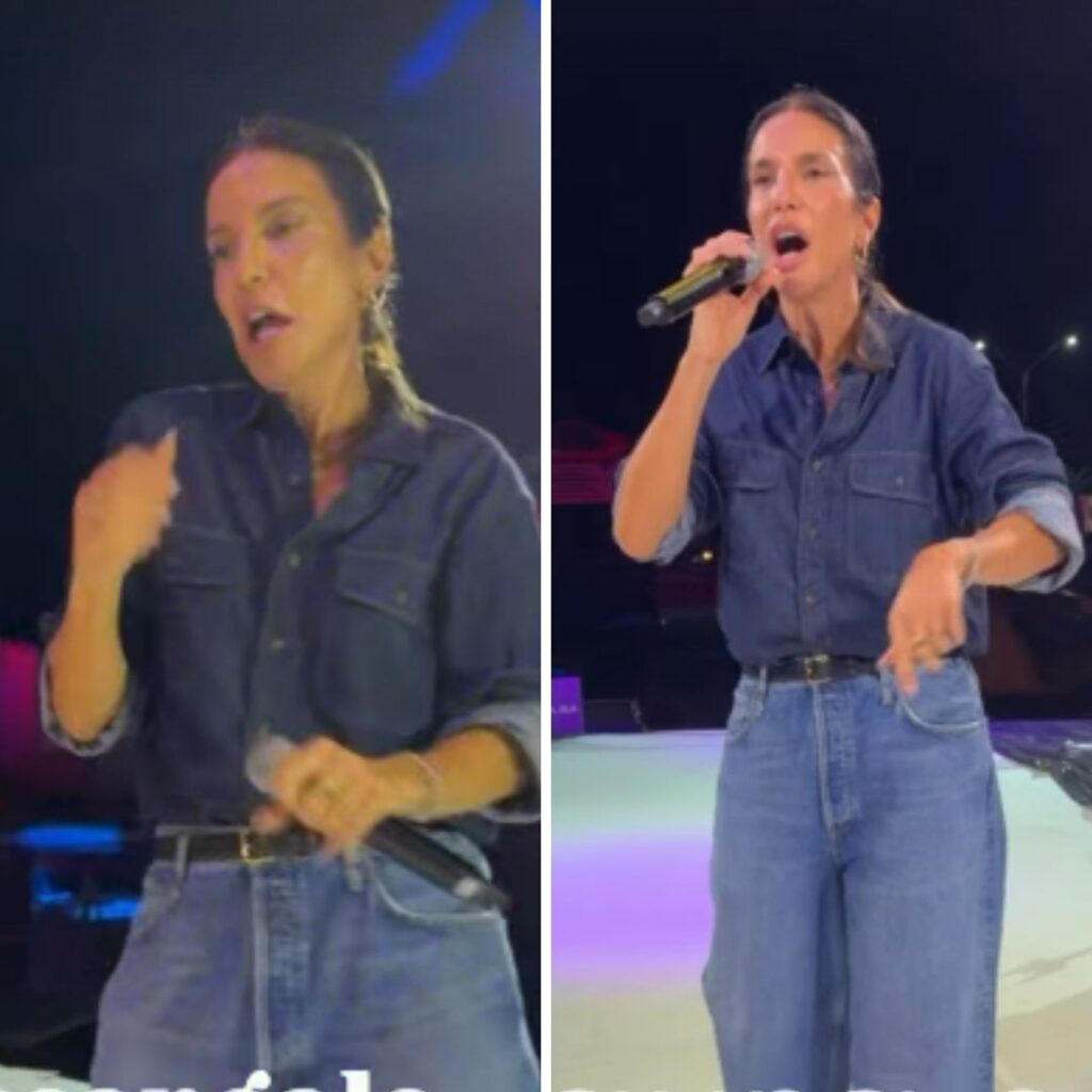 Ivete Sangalo anima fãs com passagem de som em Florianópolis antes de show imperdível Ivete Sangalo anima fãs com passagem de som em Florianópolis antes de show imperdível