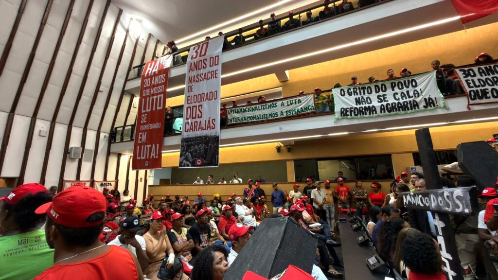 MST Comemora Dia de Luta pela Reforma Agrária com Ato Político na Alba