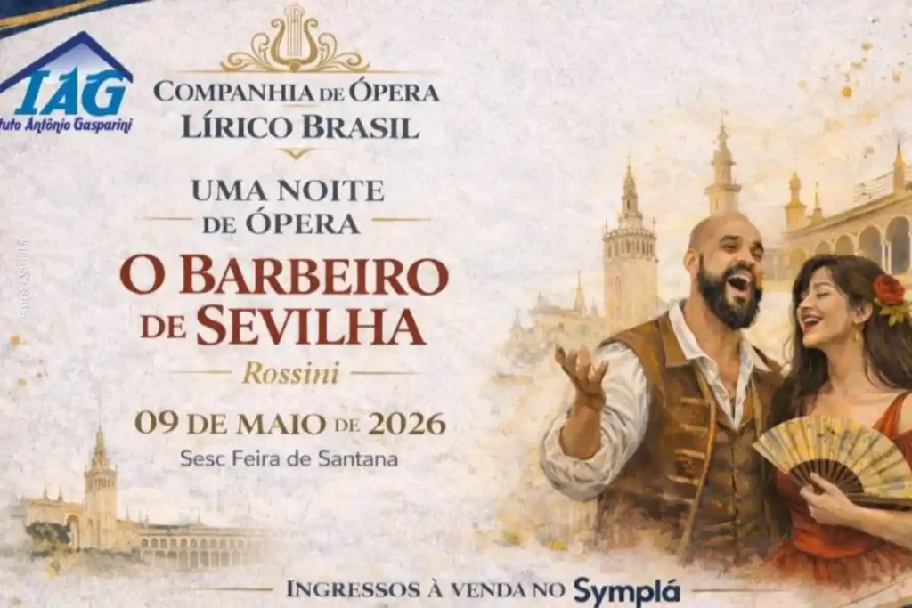 Ópera 'O Barbeiro de Sevilha' Encanta Feira de Santana com Duas Sessões Imperdíveis