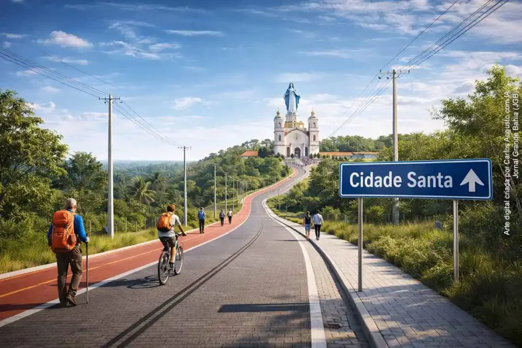Pavimentação na Cidade Santa: Um Novo Caminho para o Turismo Religioso na Bahia Pavimentação na Cidade Santa: Um Novo Caminho para o Turismo Religioso na Bahia