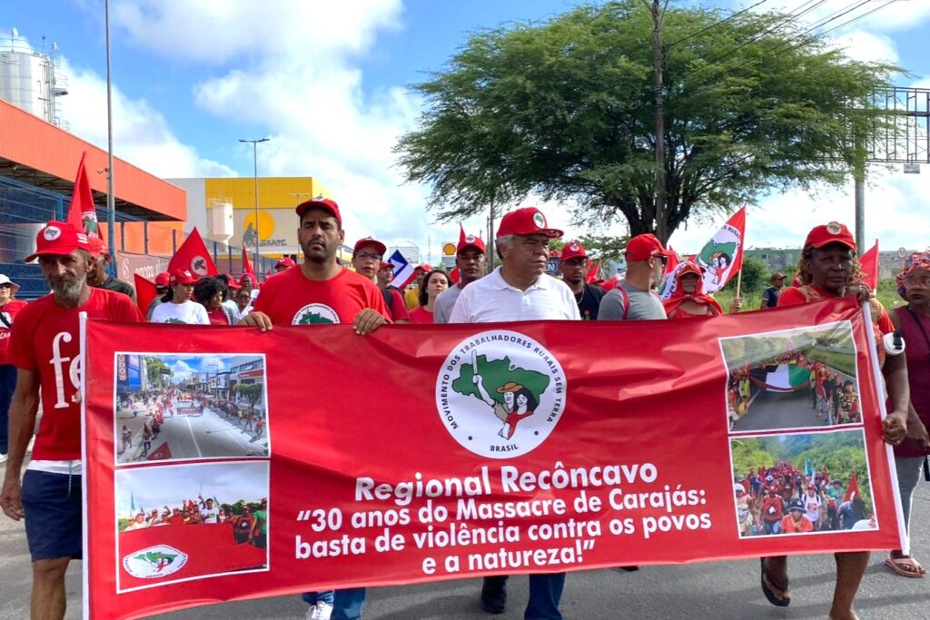 PT Bahia: Mobilização pela Reforma Agrária em Marcha Estadual