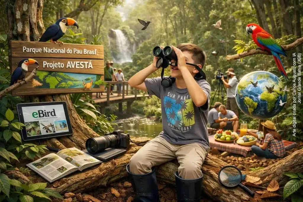 Turismo Regenerativo em Porto Seguro: Conheça o Projeto AVESTÁ no Parque Nacional do Pau Brasil