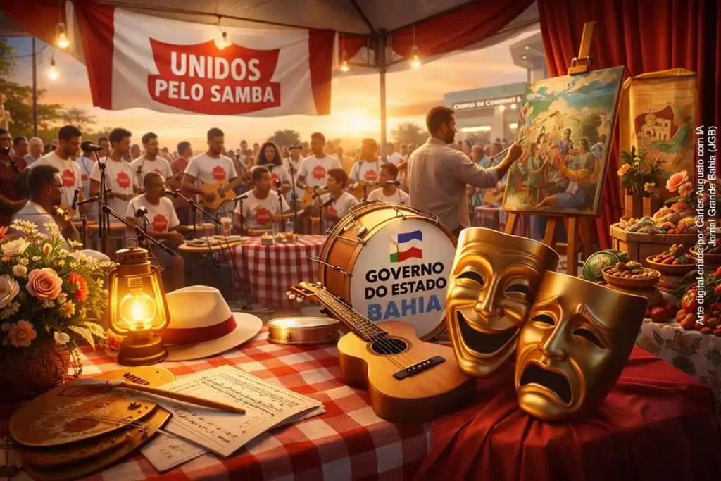 Unidos pelo Samba Celebra Teatro em Evento Cultural Imperdível Unidos pelo Samba Celebra Teatro em Evento Cultural Imperdível