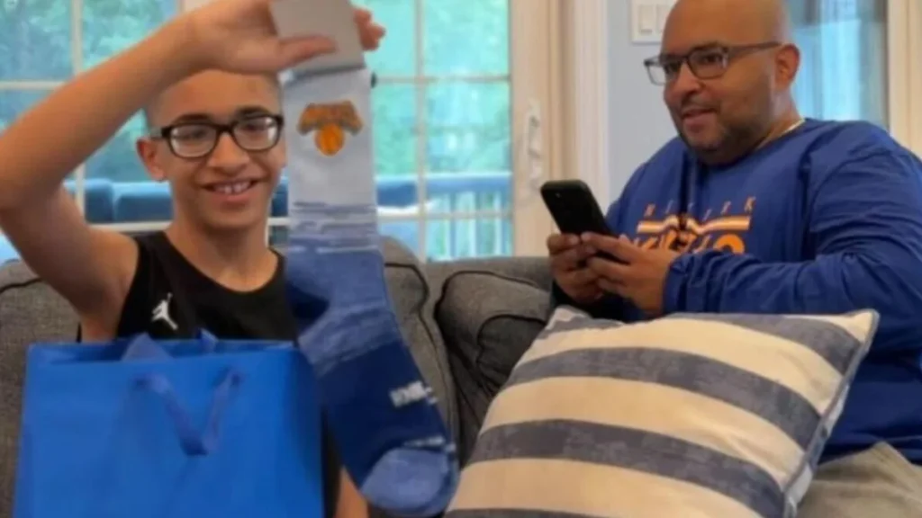 Mãe Surpreende Filho com Bilhete de 1.500 Euros para o Jogo 5 dos Knicks-Cavs Mãe Surpreende Filho com Bilhete de 1.500 Euros para o Jogo 5 dos Knicks-Cavs