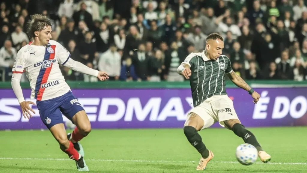Coritiba vence Bahia no Couto Pereira e encerra longos jejuns no Brasileirão 2026