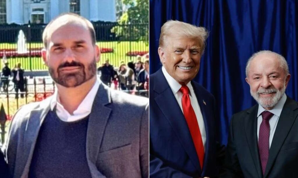Bolsonaristas Avaliam Impacto da Reunião entre Lula e Trump em Eduardo Bolsonaro