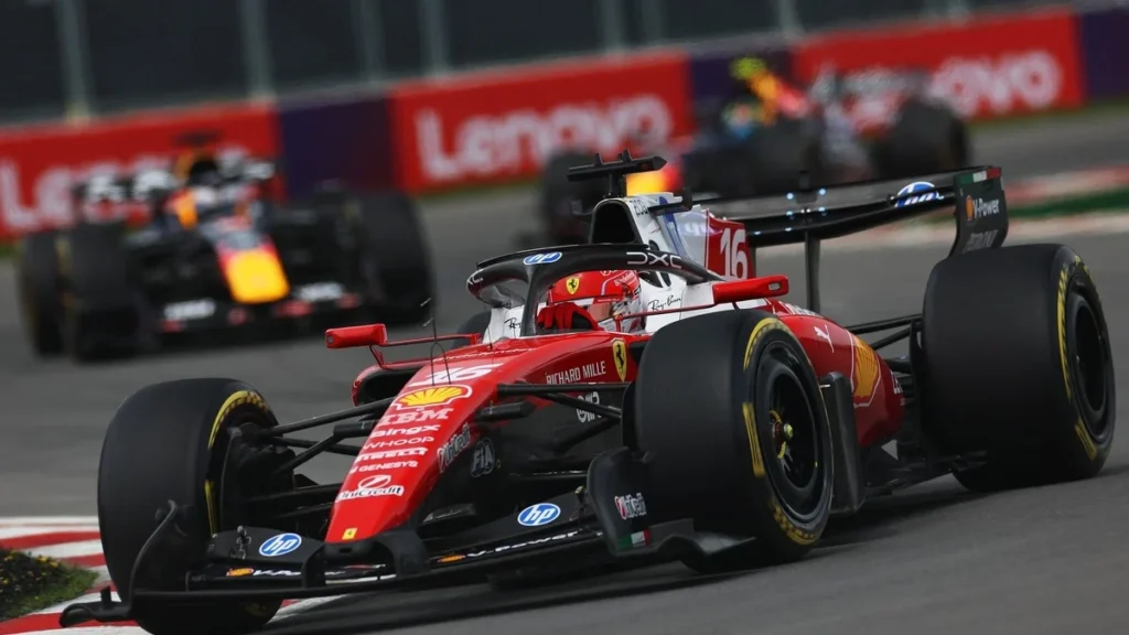 F1 2026: Testes da Pirelli Indicam Vantagem da Ferrari e Red Bull para o GP do Canadá