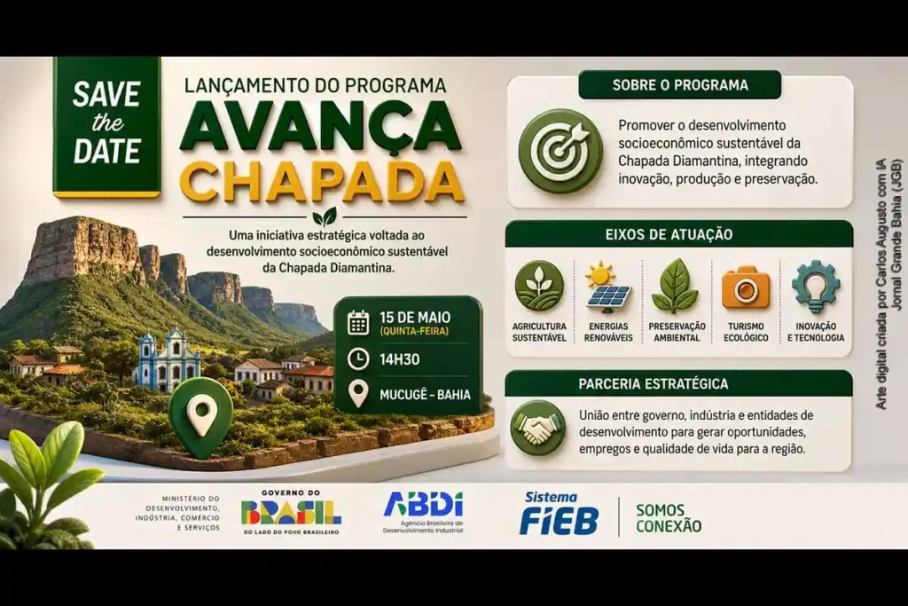Lançamento do Programa 'Avança Chapada' Promete Impulsionar o Desenvolvimento Sustentável na Chapada